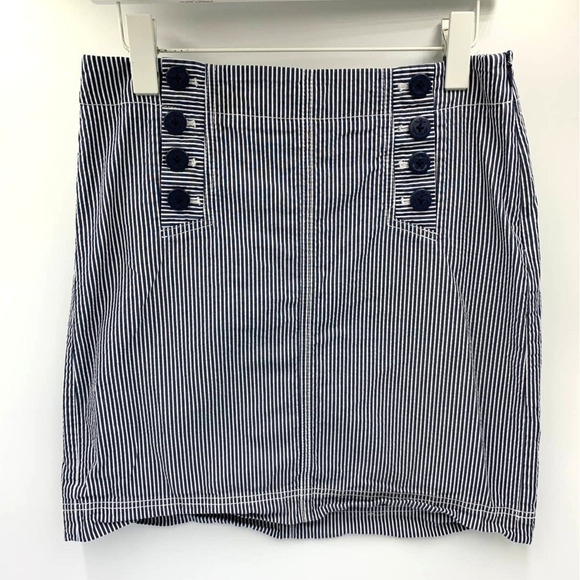 Talbots Nautical Striped Skirt size 4 - Picture 5 of 11